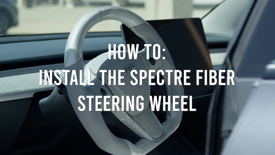 How To: Install The Spectre Fiber Steering Wheel