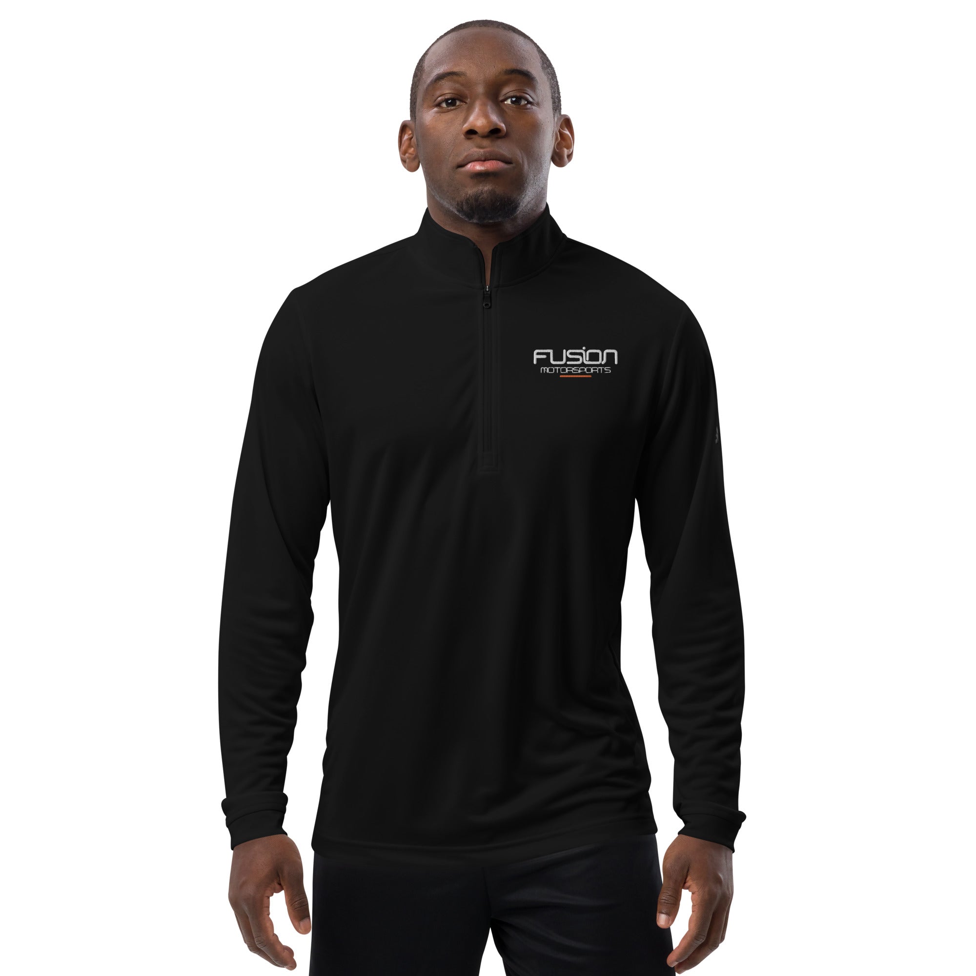 Black Quarter Zip Pullover