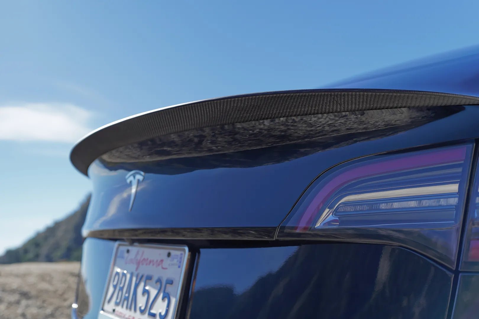 Glossy Carbon Fiber Performance Spoiler - Fusion Motorsports USA