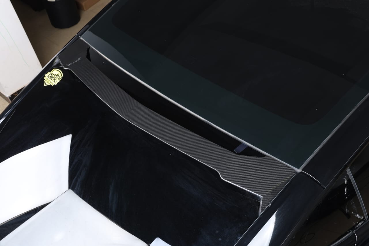 Model Y Dry Carbon Roof Spoiler