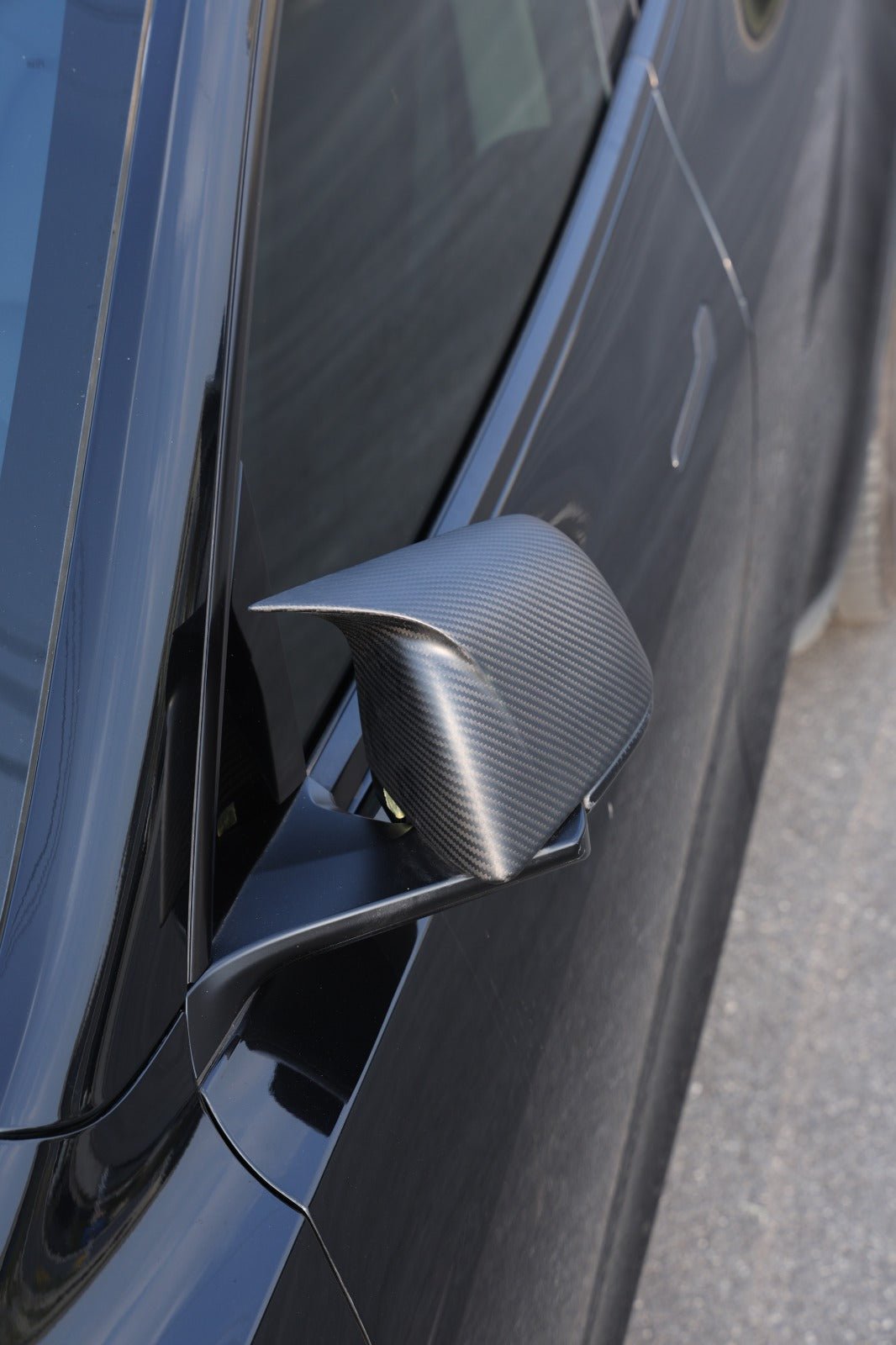 Tesla Model 3 Viper Carbon Fiber Mirror Covers - Fusion Motorsports USA