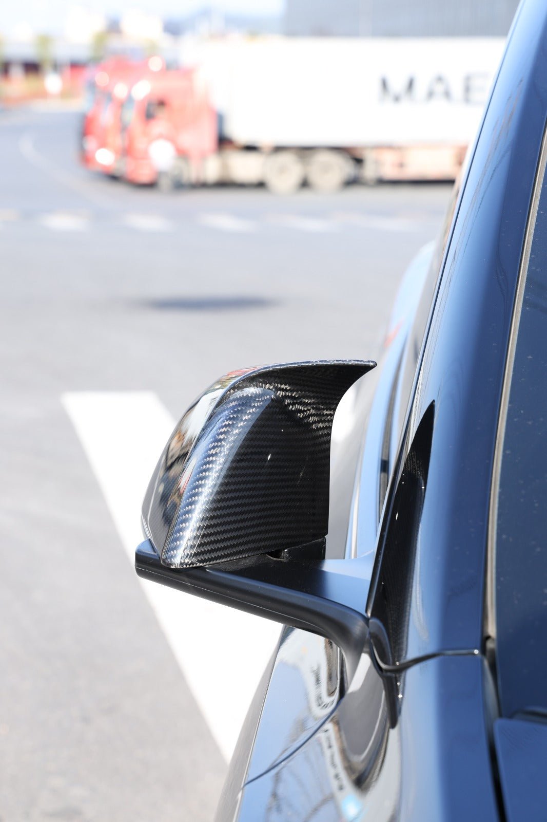 Tesla Model 3 Viper Carbon Fiber Mirror Covers - Fusion Motorsports USA