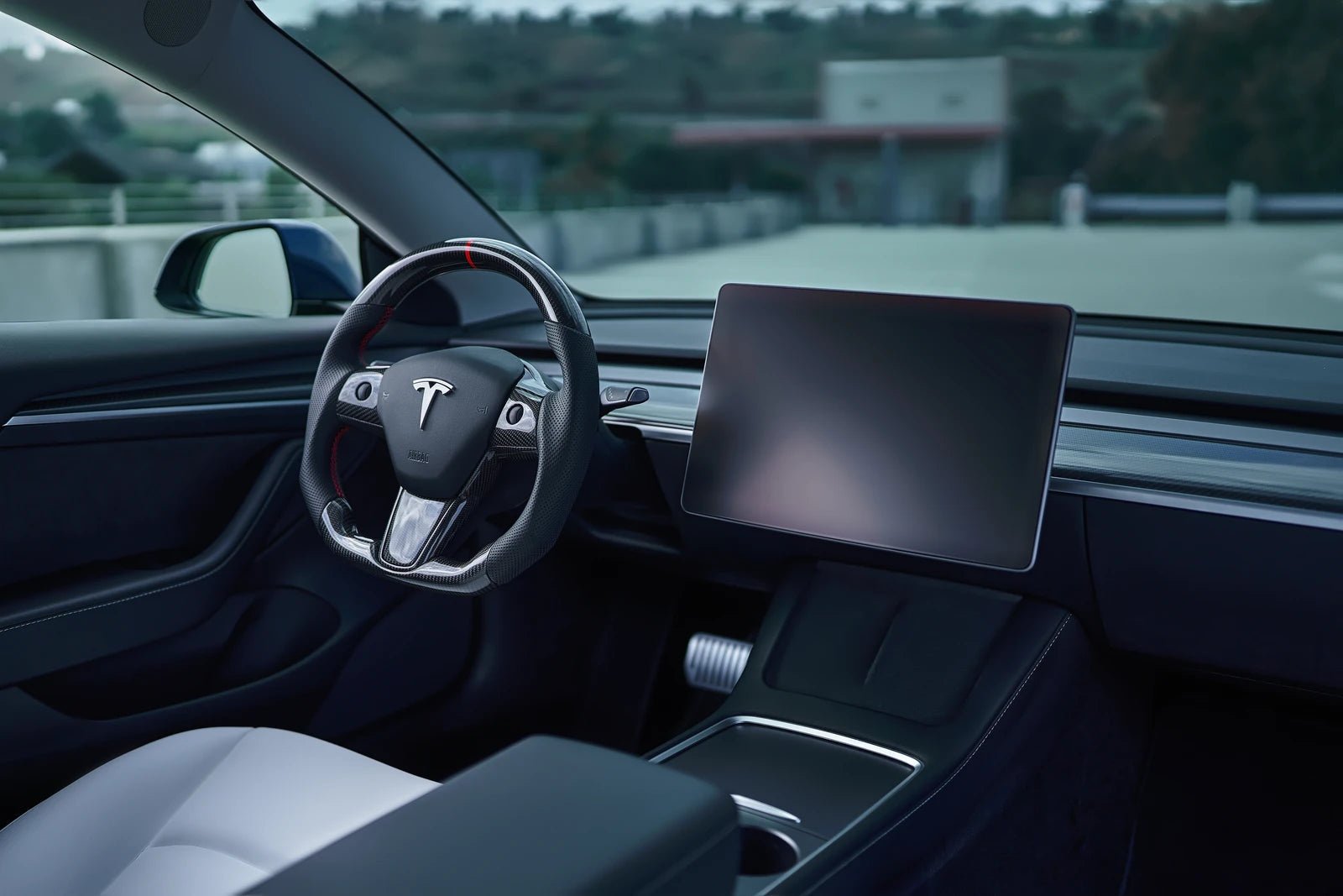 Tesla Model 3/Y Glossy Carbon Fiber Complete Bundle