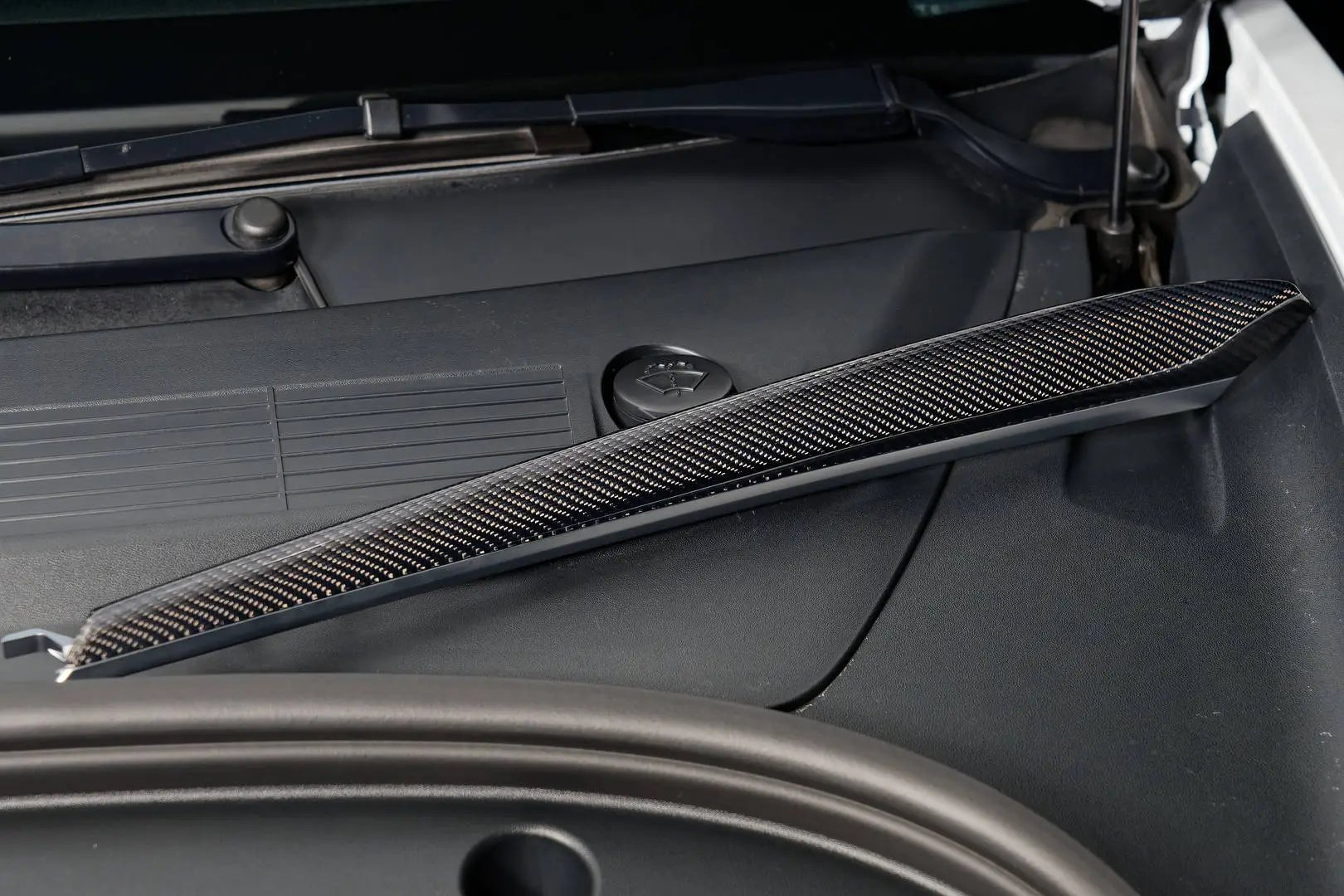 Tesla Model 3/Y Glossy Carbon Fiber Door Trim Replacement