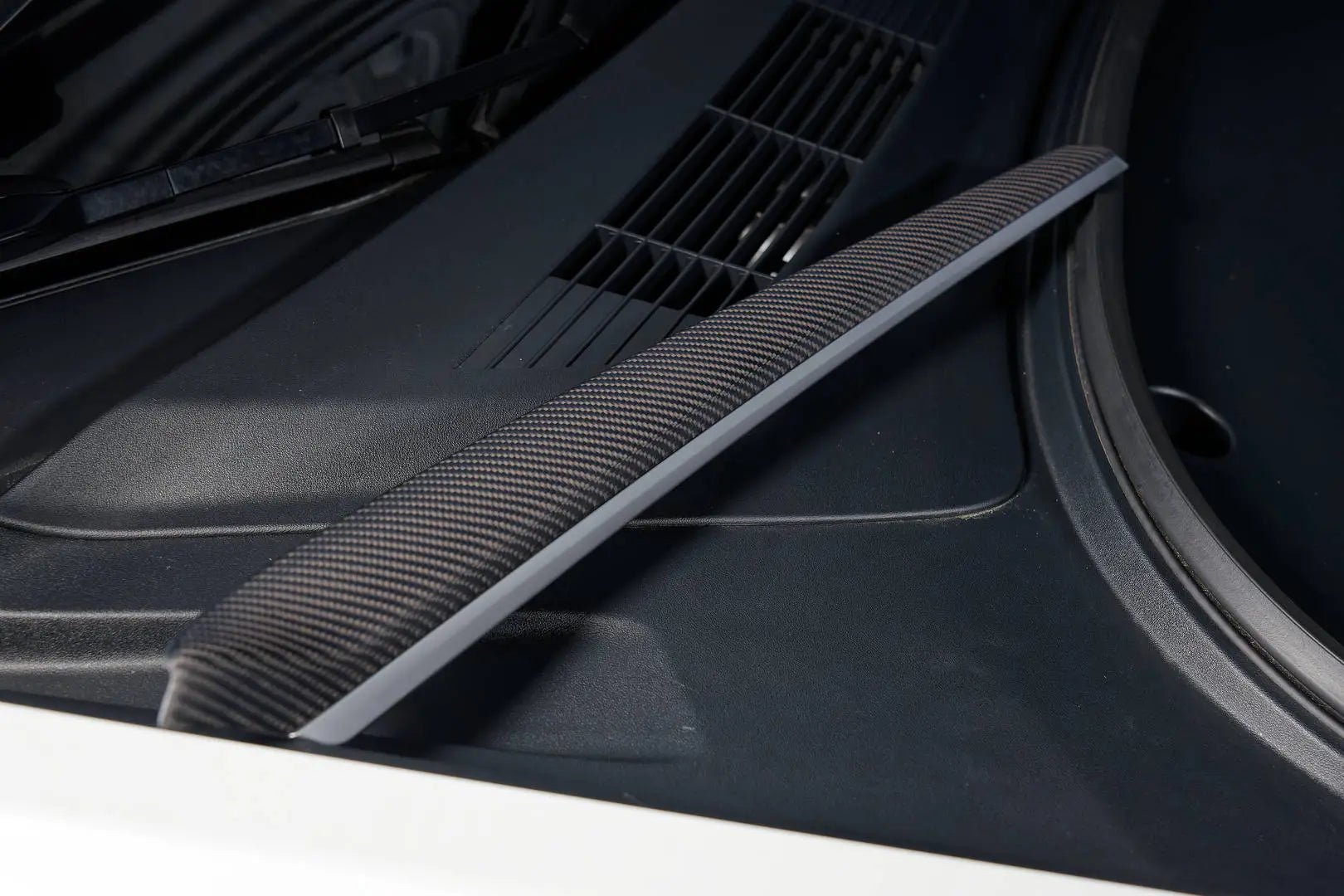 Tesla Model 3/Y Matte Carbon Fiber Door Trim Replacement - Fusion Motorsports USA